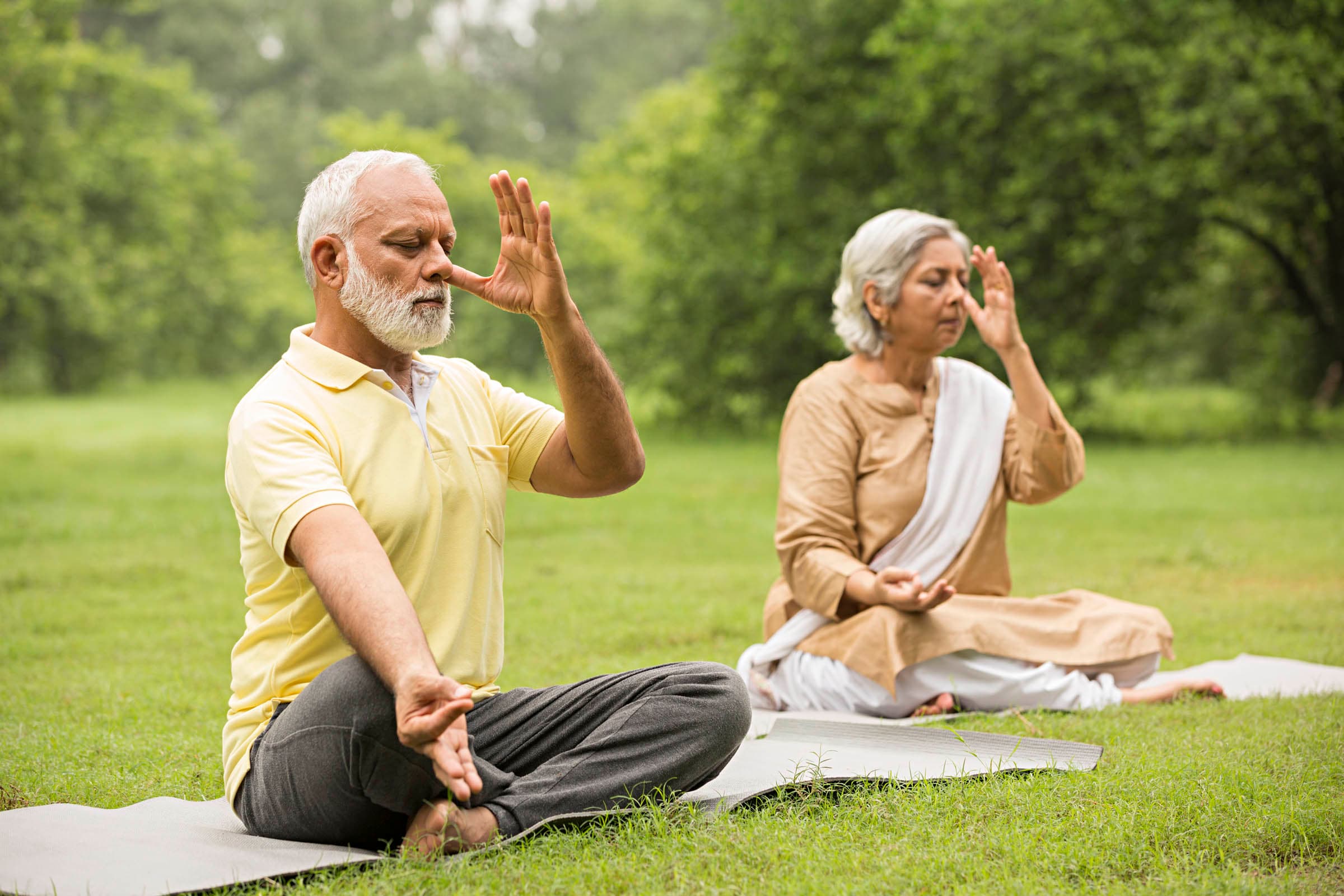 The Healing Power of Yoga and Meditation for Seniors